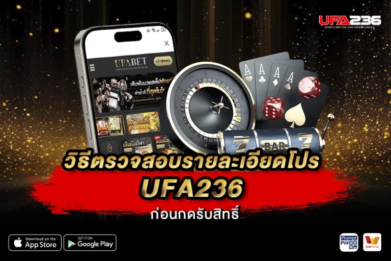 วิธีตรวจสอบรายละเอียดโปรโมชั่น